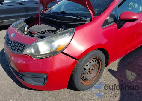 2012 Kia Rio Lx from USA, damaged, VIN KNADM4A32C6041931